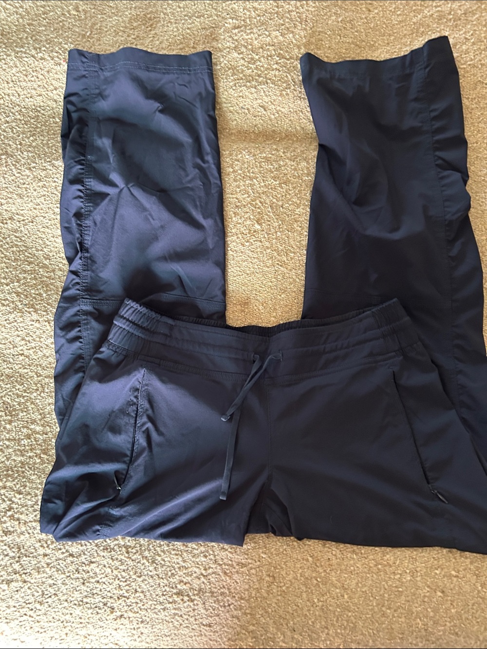 Athleta Dark Navy Drawstring Jogger Pants